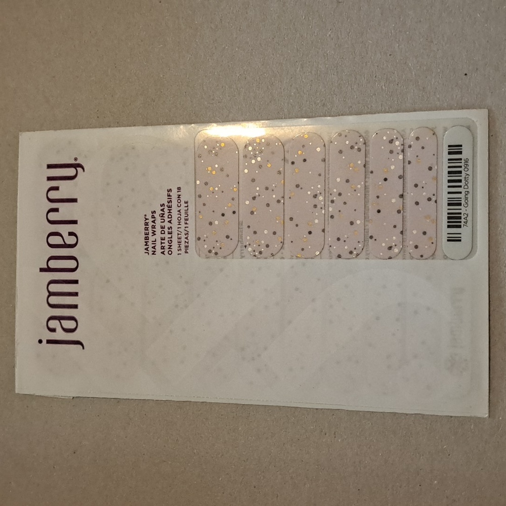 Going Dotty Polka Dots Pink Nail Wrap